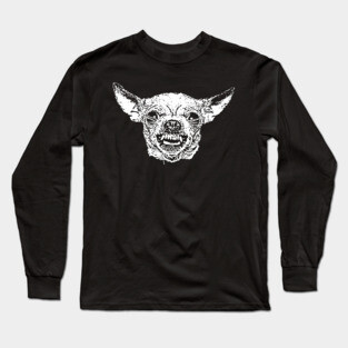 Angry Chihuahua Long Sleeve T-Shirt