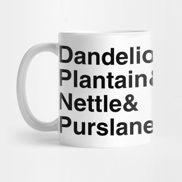 Plant Names Ampersand by Four Season Foraging