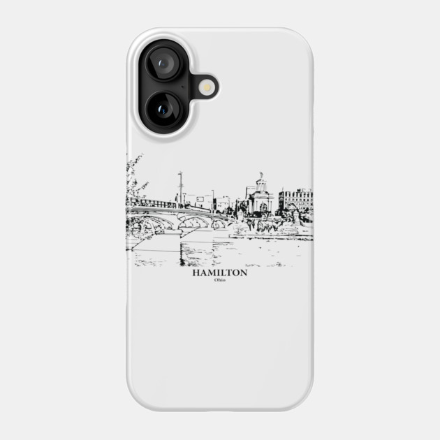 Hamilton - Ohio Phone Case by Lakeric