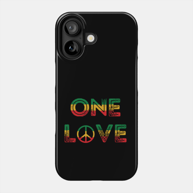 Jamaica - One Love Phone Case by UrbanLifeApparel