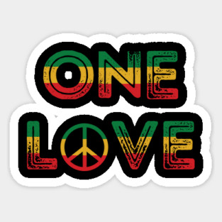 Jamaica - One Love Sticker