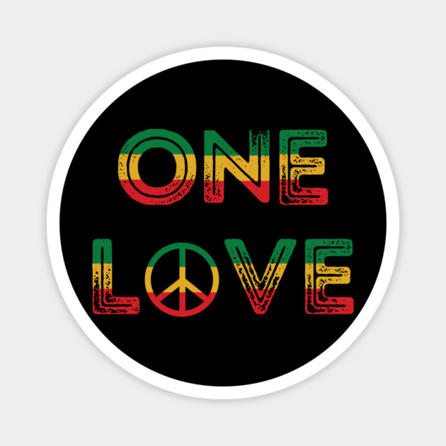 Jamaica - One Love Magnet by UrbanLifeApparel