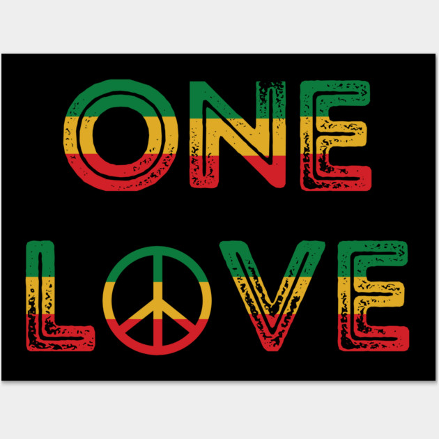 Jamaica - One Love Wall Art by UrbanLifeApparel