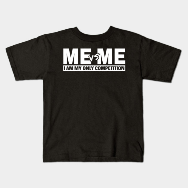Me vs Me Kids T-Shirt by UrbanLifeApparel