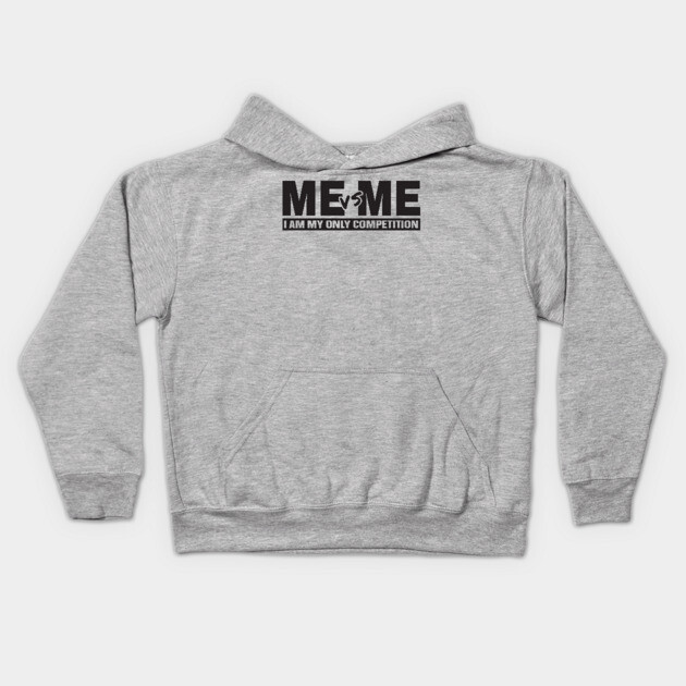 Me vs Me Kids Hoodie by UrbanLifeApparel