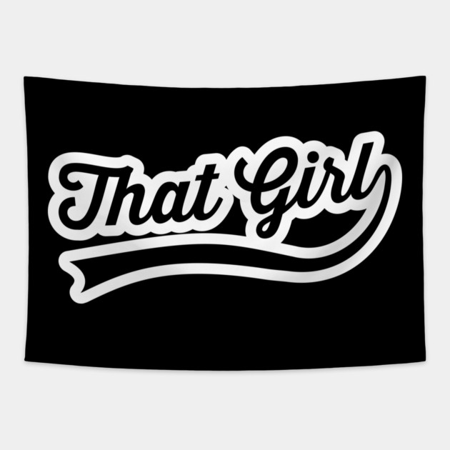 That Girl Tapestry by UrbanLifeApparel