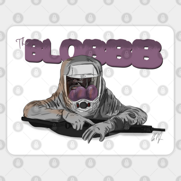 The Blob: Goop Suit Riot Sticker by 51Deesigns
