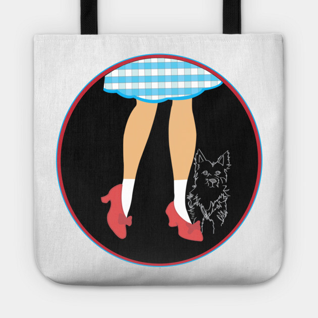 Dorothy and Toto Tote by DickinsonDesign