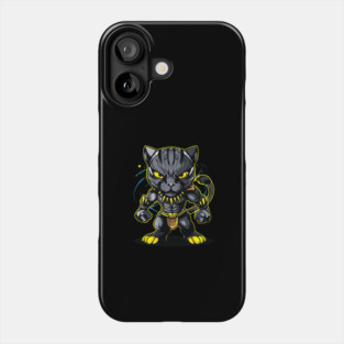 Panther Cat Hero Character Phone Case