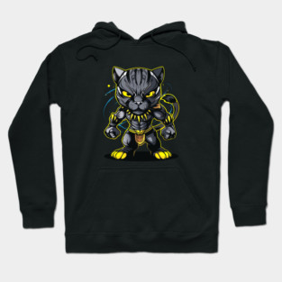 Panther Cat Hero Character Hoodie