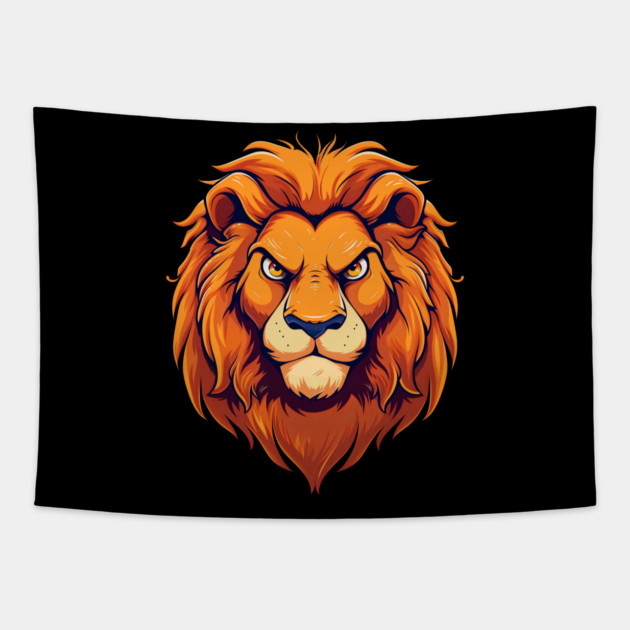Lion Tapestry by UrbanLifeApparel