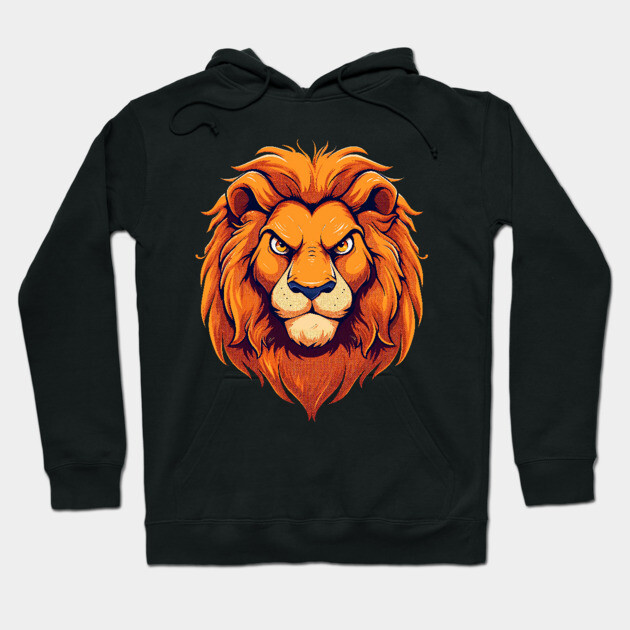 Lion Hoodie by UrbanLifeApparel