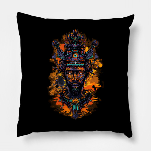 African Heritage Pillow by UrbanLifeApparel