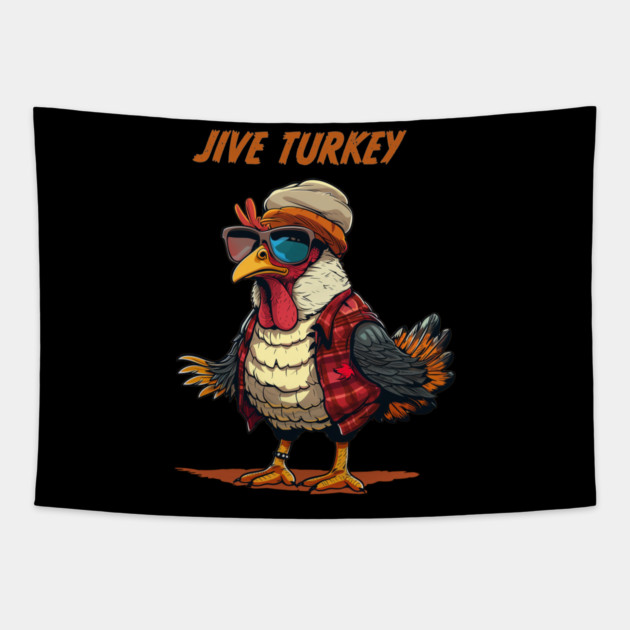 Jive Turkey - Retro Slang Tapestry by UrbanLifeApparel
