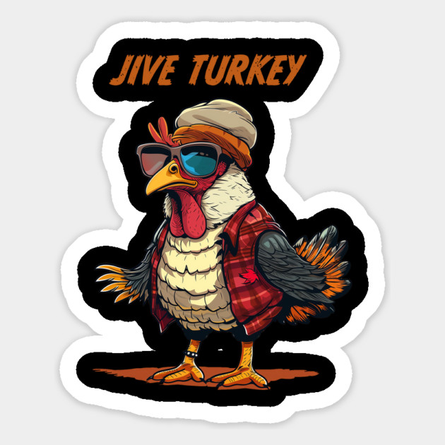 Jive Turkey - Retro Slang Magnet by UrbanLifeApparel