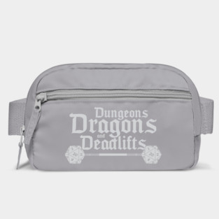 Dungeons and Dragons and Deadlifts Bag
