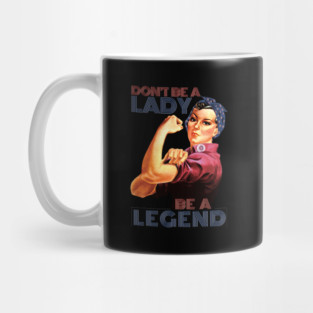 Vintage Strong Woman Mug