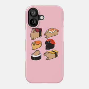 Sushi Capybara Phone Case