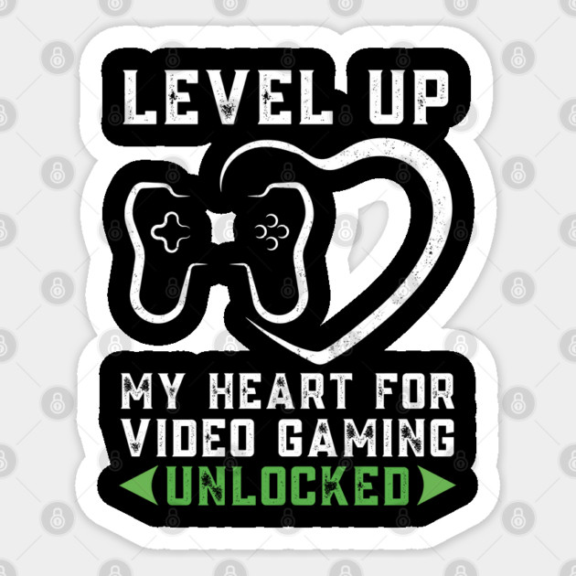 Funny Video Game Joystick Player Love Sticker by JessArty