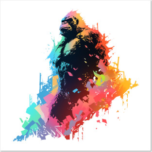 gorilla Posters and Art