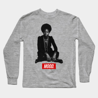 Nina Simone - Mood Long Sleeve T-Shirt