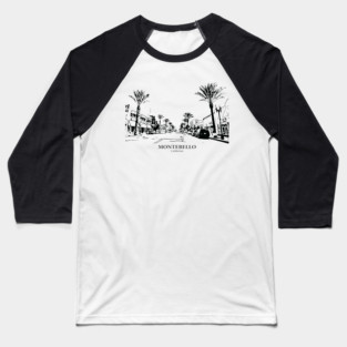 Montebello - California Baseball T-Shirt