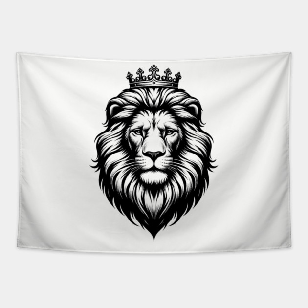 Lion - King of Beasts Tapestry by UrbanLifeApparel