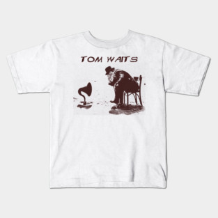 tom waits art visual Kids T-Shirt