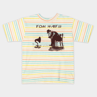 tom waits art visual Kids T-Shirt