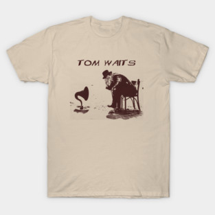 tom waits art visual T-Shirt