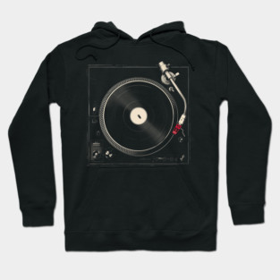 ClassicTurntable - Vintage Audio LP Vinyl Record Player Hoodie