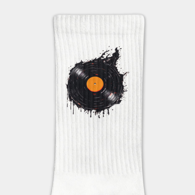 Melting Vinyl Record by UrbanLifeApparel
