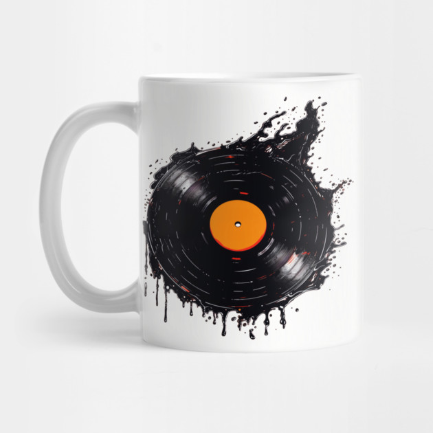 Melting Vinyl Record by UrbanLifeApparel