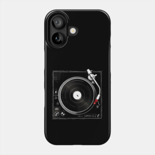 Classic Turntable - Vintage Audio LP Vinyl Record Player Phone Case
