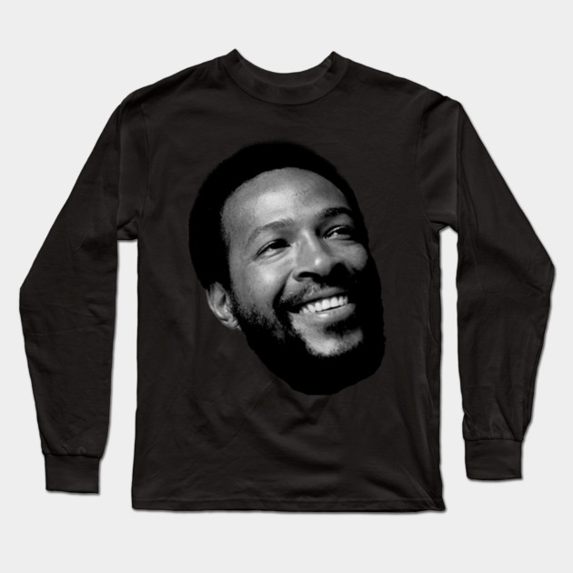 Marvin Gaye Long Sleeve T-Shirt by UrbanLifeApparel