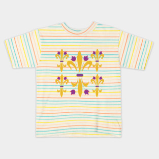 Fleur De Lys Kids T-Shirt
