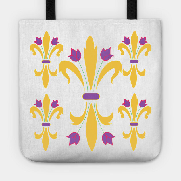 Fleur De Lys Tote by DickinsonDesign