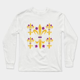 Fleur De Lys Long Sleeve T-Shirt