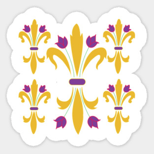 Fleur De Lys Sticker