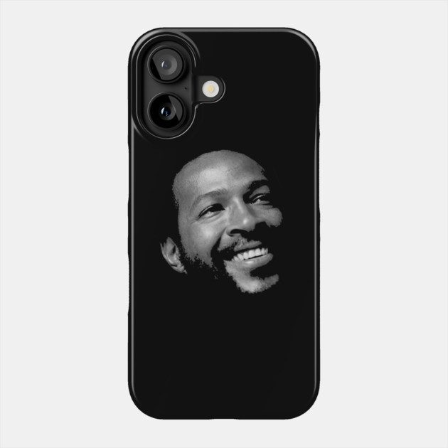 Marvin Gaye - Smiling Phone Case by UrbanLifeApparel