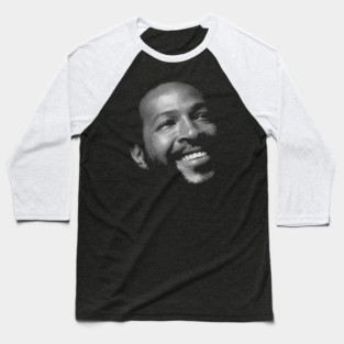 Marvin Gaye - Smiling Baseball T-Shirt