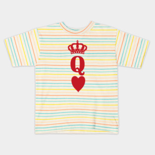 Queen of Hearts Kids T-Shirt