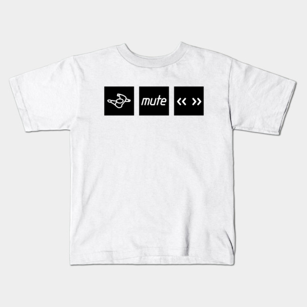 Mute Records Kids T-Shirt by Timeless Chaos