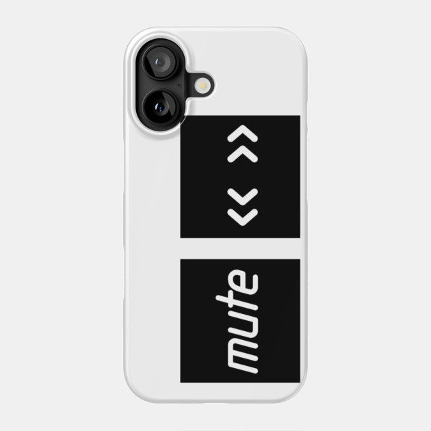 Mute Records Phone Case by Timeless Chaos