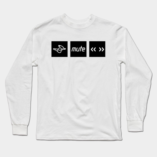 Mute Records Long Sleeve T-Shirt by Timeless Chaos