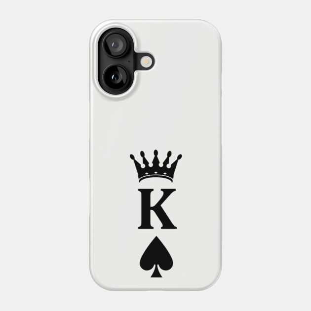 King of Hearts Phone Case by UrbanLifeApparel