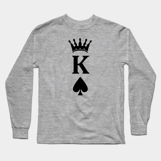 King of Hearts Long Sleeve T-Shirt by UrbanLifeApparel