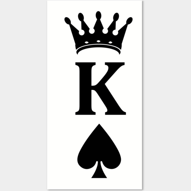 King of Hearts Wall Art by UrbanLifeApparel