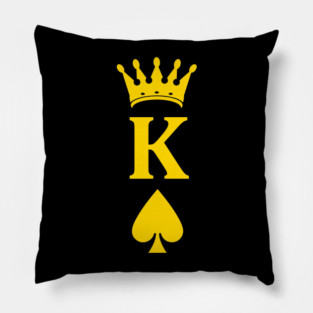 King of Spades Pillow