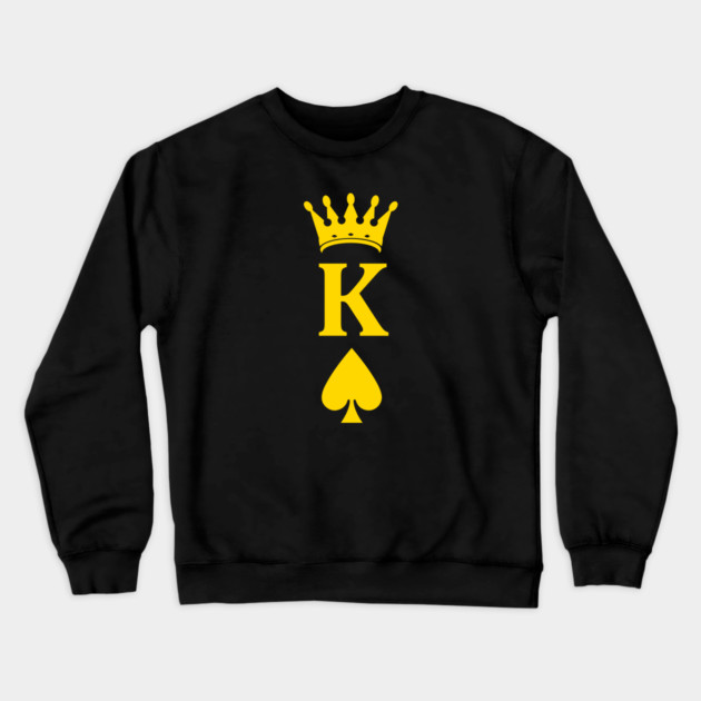 King of Spades Crewneck Sweatshirt by UrbanLifeApparel